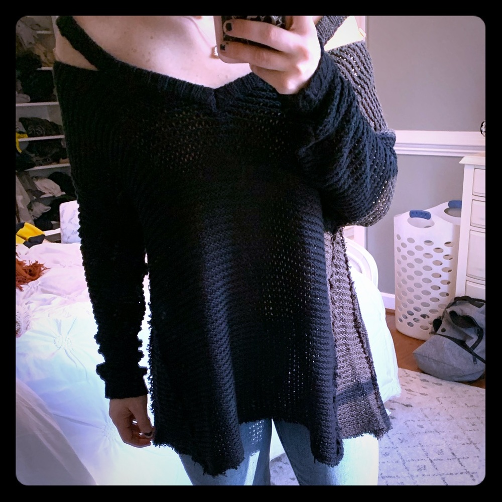 Black sweater